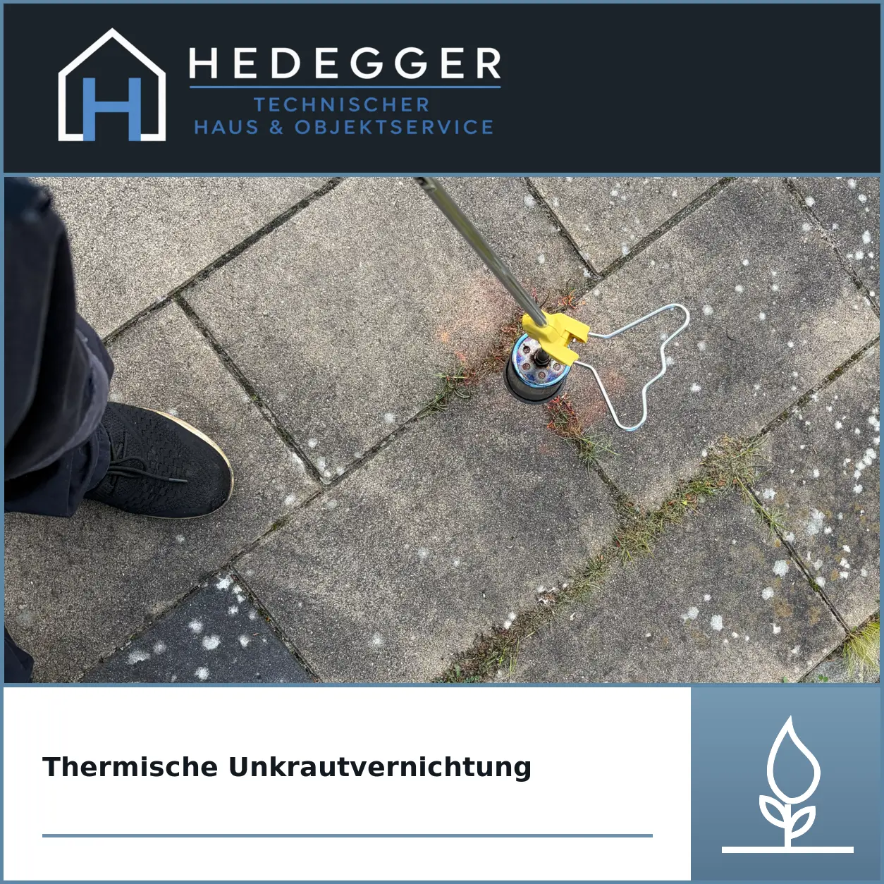 Thermische Unkrautvernichtung